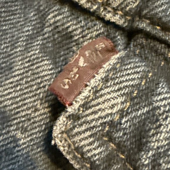 Levi's Trucker Denim Jacket Men’s XS Dark Grey Wash Jean Cotton 72334 - Picture 12 of 12